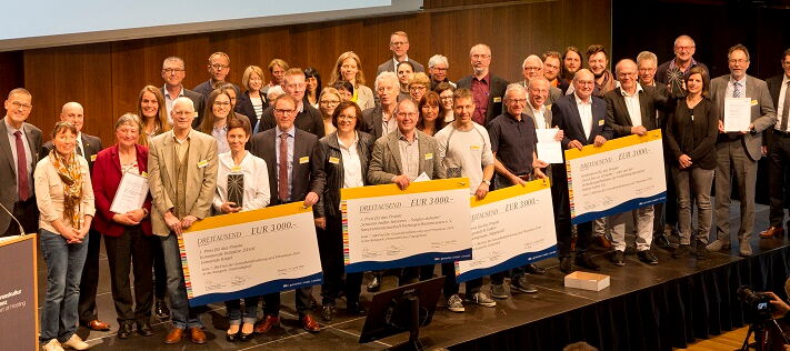 Gruppenbild von allen Nominierten