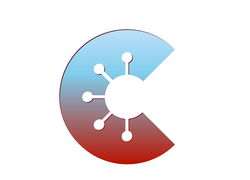 Wortbildmarke rot-blaues C mit Schriftzug