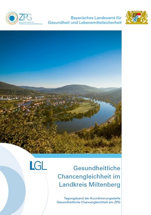 Titelseite des Tagungsbandes gesundheitliche Chancengleichheit im Landkreis Miltenberg