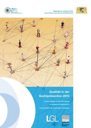 Titel der Veröffentlichung zur Fachtagung Qualität in der Suchtprävention